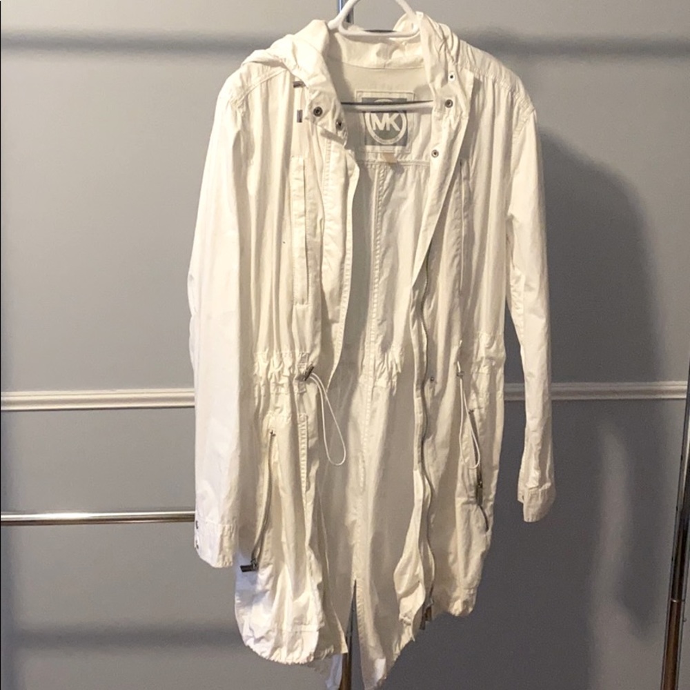 WHITE Medium Spring Michael Kors Jacker